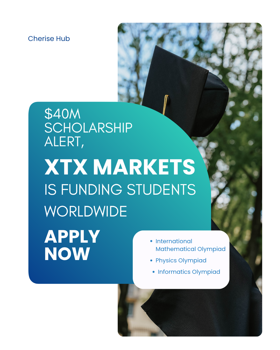$40M Scholarship Alert,  XTX Markets Is Funding Students Worldwide