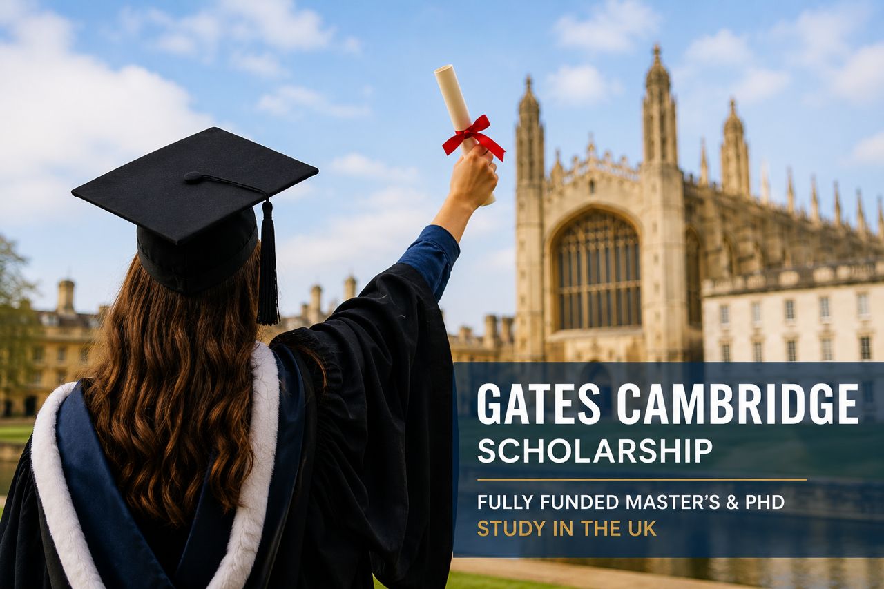 Gates Cambridge Scholarship 2026: Fully Funded Master’s Scholarship in the UK
